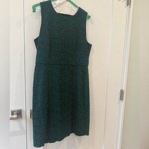 Ann Taylor Green Lace Dress